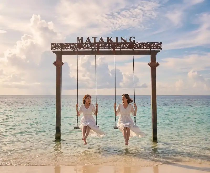 Day trip tour to the beautiful Mataking Island Crystal Resort